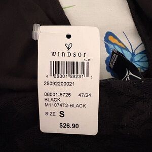 Windsor Elegant Black Lace Blouse